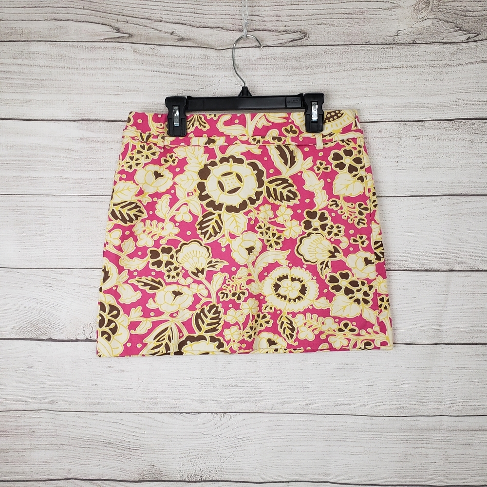 J. Crew Floral Skirt